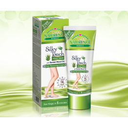 Silky Touch - Aloe- Vera Hair Removing Cream with Sandalwood Oil 50g